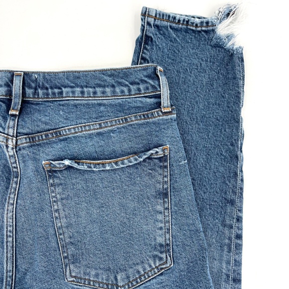 Agolde Toni Distressed Medium Wash Skinny Jeans - Picture 8 of 16